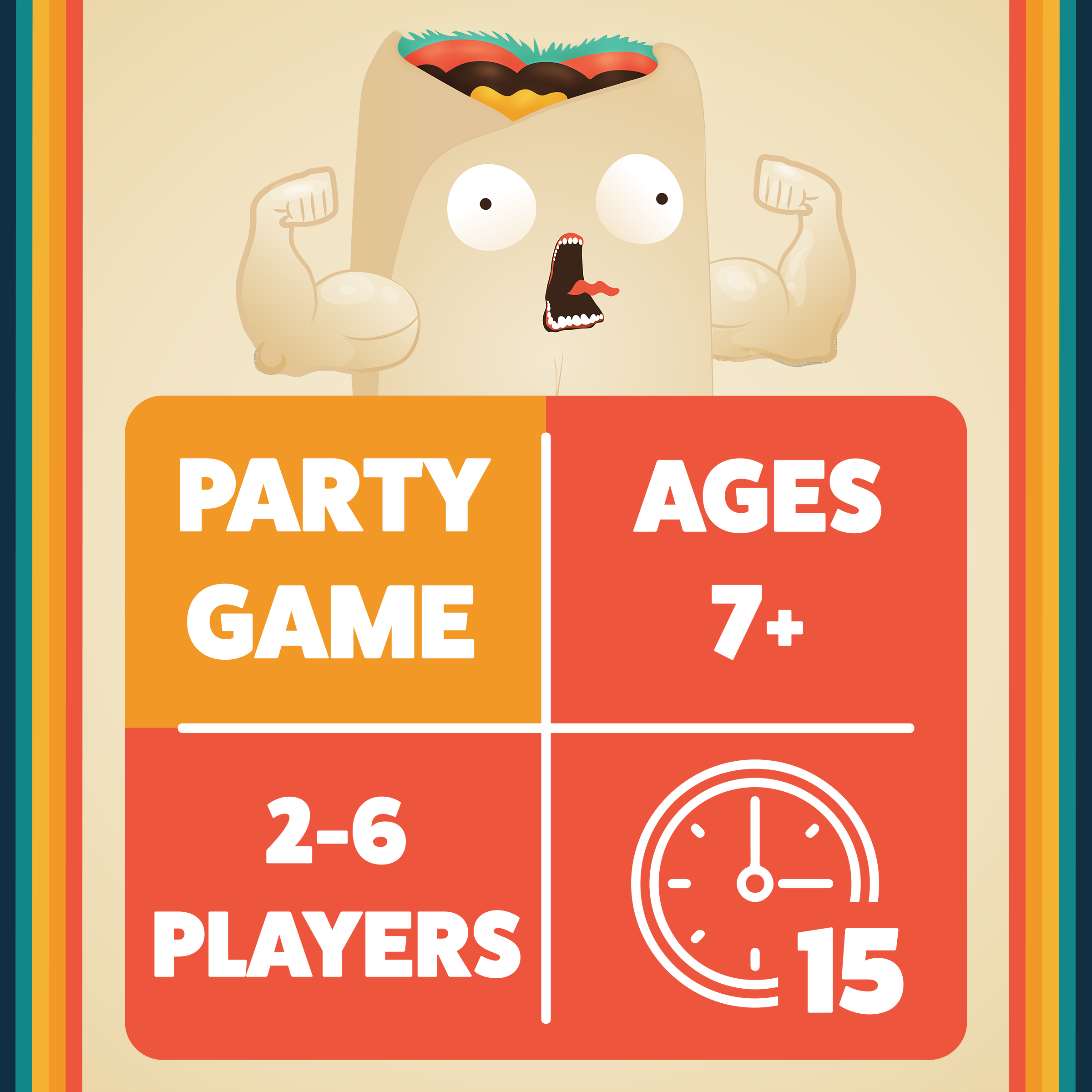 Throw Throw Burrito by Exploding Kittens - A Dodgeball Card Game - Family-Friendly Party Games - for Adults, Teens & Kids - 2-6 Players - image 3 of 6
