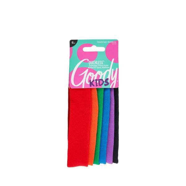 Goody Kids Ouchless Thin Knit Headwraps - 6Ct