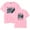 Pink-JY13361, variant on Crankdat T-Shirt Merch Summer Women/Men Unisex Short Sleeve Tshirt Hiphop Fashion Streetwear