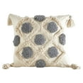thumbnail image 2 of Puntoco Nueva funda de almohada de estilo bohemio con borlas silenciosas para sofá y sala de estar, 2 of 3