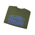 thumbnail image 3 of Flight Nurse Sweatshirt Gifts Crew Neck Shirt Long Sleeve Unisex, 3 of 7