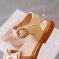 thumbnail image 6 of Otqutp Toddler Lightweight Footwear Girls' Sandals Summer Children's Soft Sole Shoes Fashion Girl Bow Princess Shoes Baby Beach Shoes Toddler Flower Wedding Party Shoes, 6 of 9