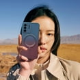 thumbnail image 3 of Magnetic for Samsung Galaxy S20 Ultra Case, Compatible with MagSafe, Camera Lens Film Protection Shockproof Gradient Silicone Cover for Galaxy S20 Ultra 6.9" (Blue Red), 3 of 11