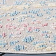 thumbnail image 4 of Safavieh  Cabana Guller Indoor/ Outdoor Boho Rug 6'7" Round - Aqua/Pink, 4 of 12