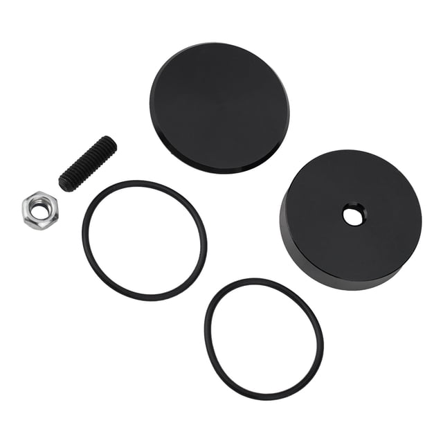 Easy To Use Aluminum Car Rear Wiper Delete Kit Block Off Plug Cap For Bmw 3 Series Compact E46/5 Hatchback 2000 2004 Black Mingyiq