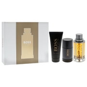 Hugo Boss Boss The Scent , 3 Pc Gift Set 3.3oz EDT Spray, 3.3oz Shower Gel, 2.4oz Deodorant Stick