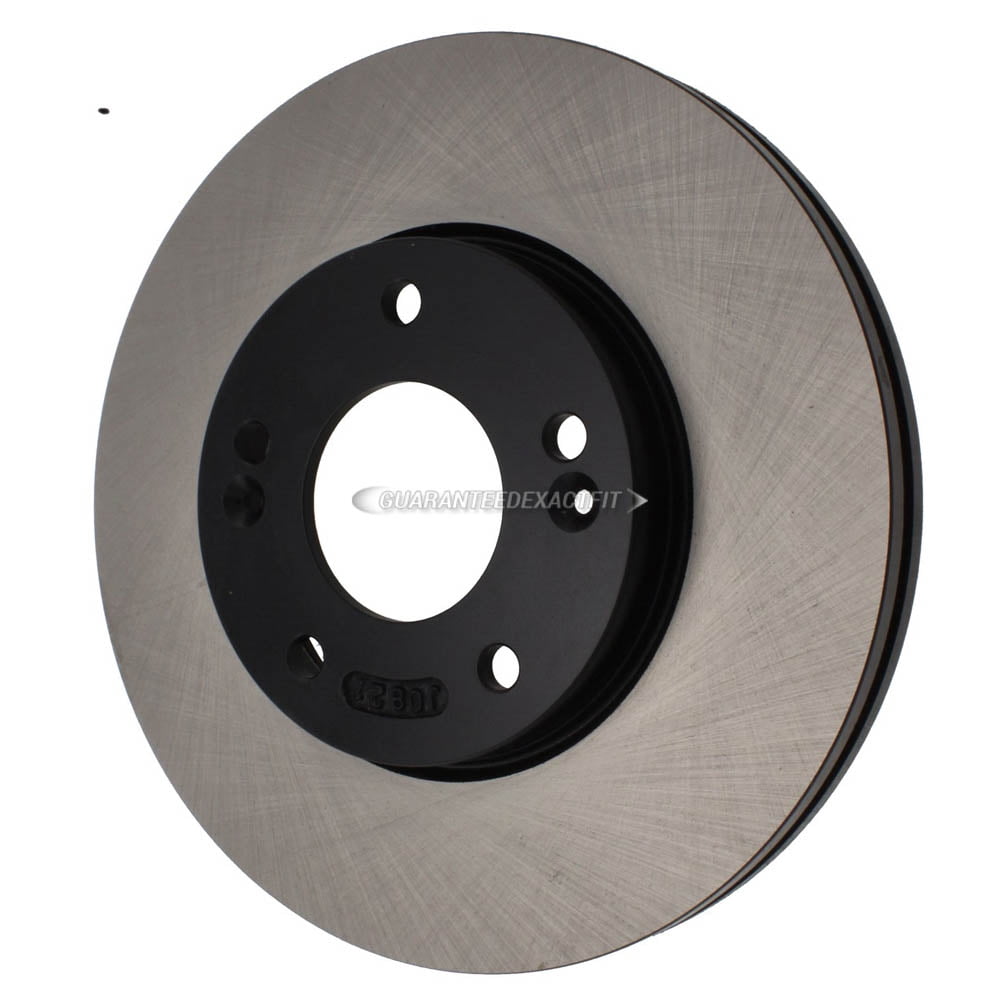 Centric Parts Disc Brake Rotor P/N:120.50022 Fits select: 2019-2020 KIA RIO, 2007-2010 KIA RONDO