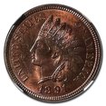 thumbnail image 2 of 1891 Indian Head Cent MS-65 NGC (Red/Brown), 2 of 3