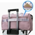 thumbnail image 3 of CSChome Sac de Sport avec Compartiment à Chaussures Grande Capacité Séparation Sec Humide Fermeture Éclair Imperméable Oxford Extérieur Weekender Nuit Gym Entraînement, 3 of 7