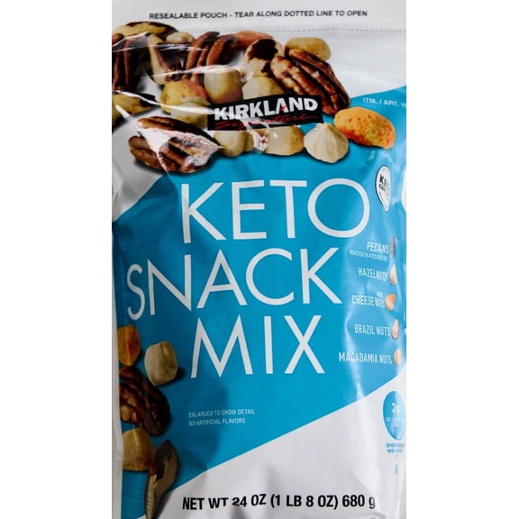 Kirkland Signature Keto Snack Nut Mix, 24 Ounce