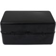 thumbnail image 4 of Bin Buddy Black Steel Metal Lock Box For Padlock  Size 8" x 4.5" x 4" Design  Great For Securely Storing Cash, Passport, Jewelry, and All Other Valuables, 4 of 6
