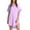 Purple, variant on Afdoent Dresses for Women Ladies Linen Beach Cover Up Dress With Button Closure Casual Swimwear Shirt For Summer 2025 Beach Vacation