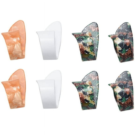 8 Pieces Thumb Finger Guitar Pick Celluloid Mediator Thumbpick for Acoustic Electric Gu_wm25