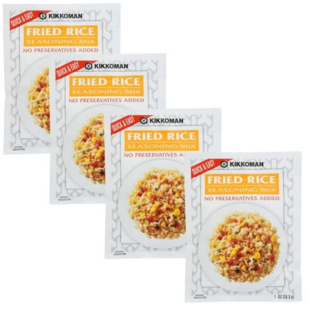 Kikkoman Fried Rice Seasoning 1 Oz (Pack of 4)