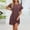 Red, variant on Blmnix Moomoo Nightgowns Nightgowns for Women Cotton Nightgowns Sleepshirts Sleep Dress Beige Short Sleeve Crew Neck Above-the-Knee Sexy Nightgowns for Women,L