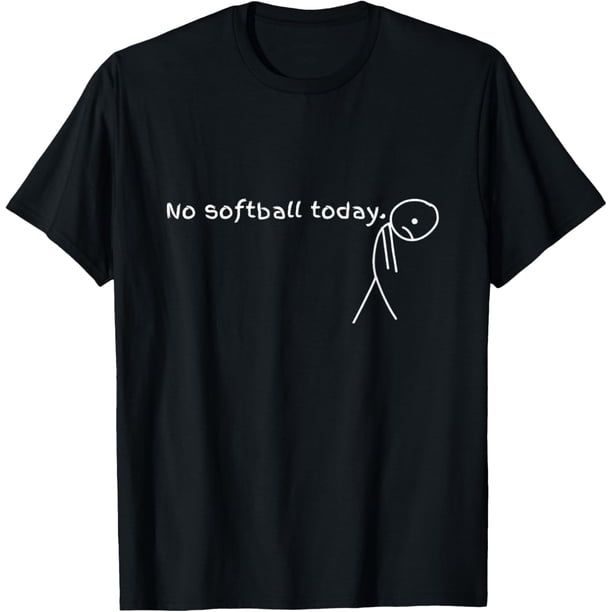 Camiseta de regalo para amantes del softbol