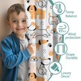 thumbnail image 3 of Blackout Kids Curtains,Cute Akita Dog Beagle Bulldog Rottweiler Dachshund Childrens Insulated Curtains Set Of 2,Bedroom Essentials,Toddler Room Decor 42"x84"(106x213cm), 3 of 4
