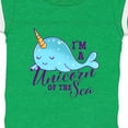 thumbnail image 4 of Inktastic Cute Narwhal I'm a Unicorn of the Sea Girls Baby Bodysuit, 4 of 5
