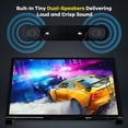 thumbnail image 4 of Hosyond Pantalla táctil LCD IPS de 7 pulgadas Raspberry Pi Monitor Pantalla 1024 × 600 Pantalla capacitiva Monitor HDMI Compatible con Raspberry Pi 5/4B/3B+, BB Negro, Windows 10 8 7, 4 of 5