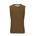 thumbnail image 6 of LIaqionyy Sleeveless Shirts for Mens Solid Color Tank Tops Workout Muscle Gym Ribbed Shirt Summer Clothes, 6 of 7