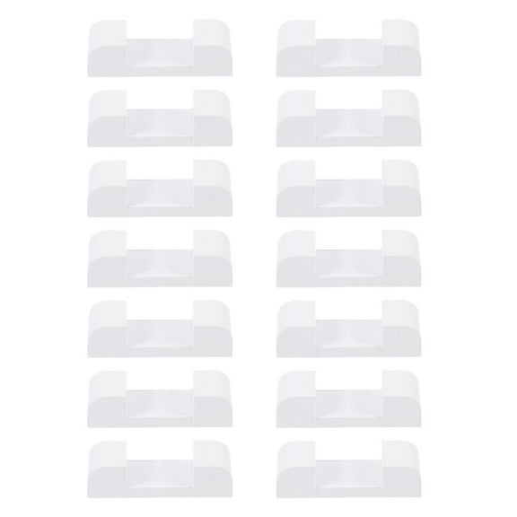 Masteelf 100pcs White Square Base Display Boxes Floating Frame Holder Bases