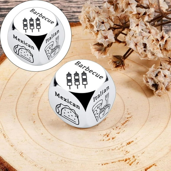 IMENGL Date Night Dice Fun Couple Gifts Anniversary Engagament Gifts For Couples Husband Wife Christmas Stocking Stuffers For Men Women Food Dice White E Cloak with Hood Men,Adult Skeleton,Alien Gla