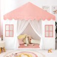 thumbnail image 1 of Play Tent Avrsol Kids con tapete para niñas de interior y niños pequeños, color rosa, 1 of 7