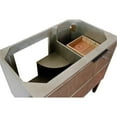 thumbnail image 3 of Bellaterra Home 36" Single vanity in Linen Brown finish - cabinet only, 3 of 9