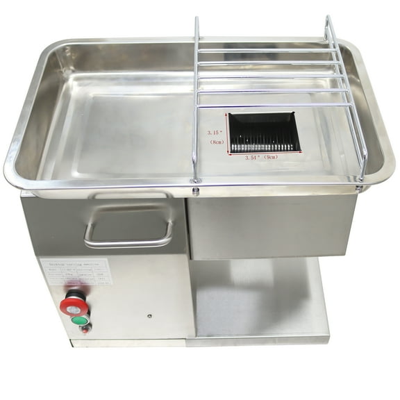 TJ90T-B Stainless Steel Meat Cutter Meat Slicer Machine Electric Meat Cutting Machinewith 10mm Blade