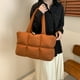thumbnail image 5 of Bolsa nube Simple bolsas hinchadas estéticas para mujer Color sólido acolchado gran capacidad bolso mano suave en la bolsos a moda, 5 of 9