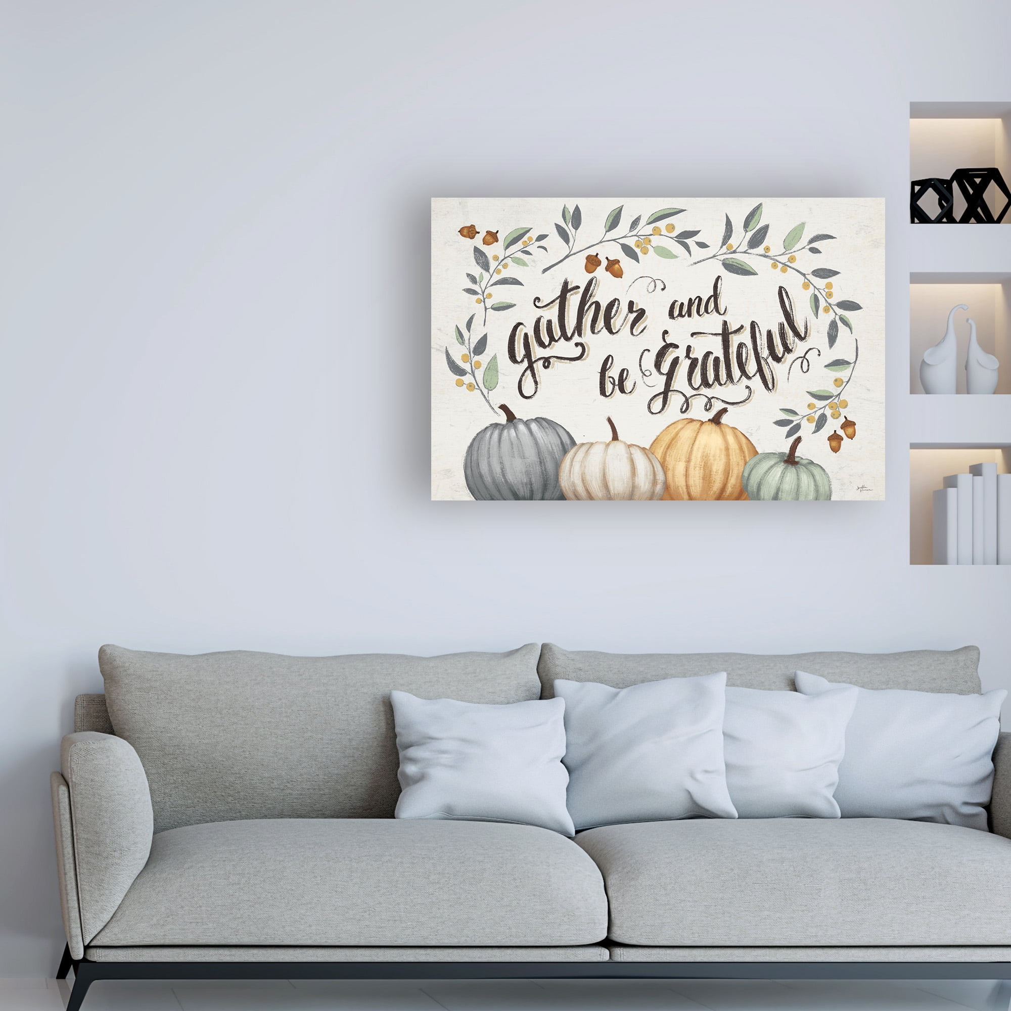 Trademark Fine Art 'Our Home IV Gather' Canvas Art by Janelle Penner
