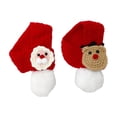 thumbnail image 4 of Bufanda navideña tejida para mascotas, disfraz navideño, mini bufanda de animal para mascotas, Navidad S, 4 of 9