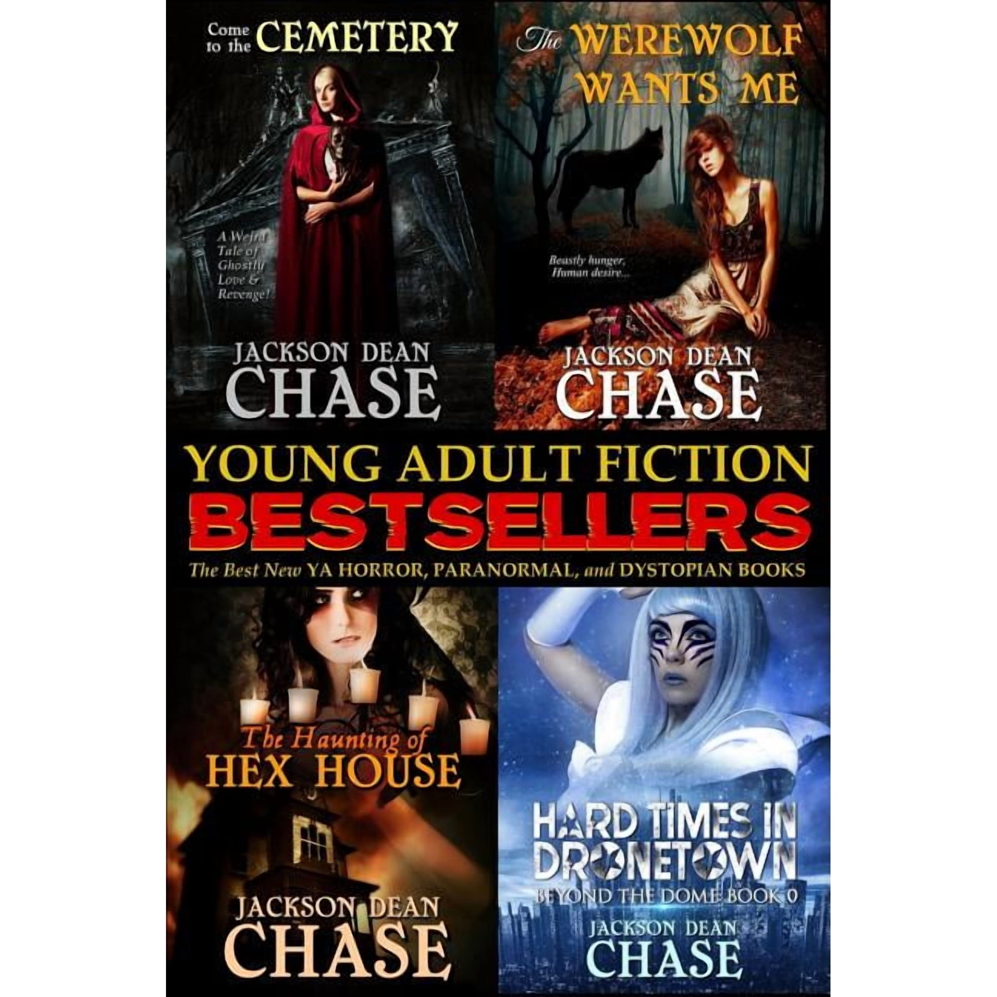 Young Adult Best Sellers Young Adult Fiction Best Sellers: The Best New YA Horror, Paranormal, and Dystopian Books, Book 1, (Paperback)