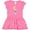 Raspberry with Polka Dots, variant on Inktastic Stardust Fairy, Cute Fairy, Fairy on a Swing, Moon Girls Toddler Dress