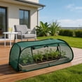 thumbnail image 4 of Cififendec Heavy Duty Mesh Plant Protection Tent, 45.28"×21.65", Breathable Shade Cover for Seedling Cultivation, Outdoor Garden Plant Guard, Courtyard Gardening Tool, 4 of 6
