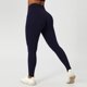 thumbnail image 4 of Leggings de entrenamiento para mujer, levantamiento de glúteos, control de barriga, cintura alta, ajuste delgado, pantalones de yoga elásticos de secado rápido, azul marino S, 4 of 6