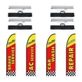 thumbnail image 1 of VEVOR Kit de Réparation Automobile Publicitaire de Drapeaux à Plumes et Poteaux 16,3 Pi, 1 of 9