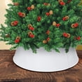 thumbnail image 2 of Costway Christmas Metal Tree Collar w/ 30 Inch Diameter Base for Holiday Decor White, 2 of 9