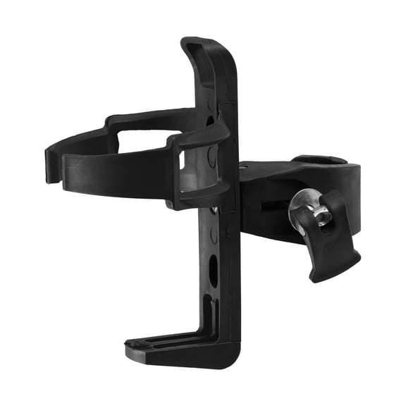 Unique Bargains 1 Pcs Black Lightweight Bicycle Drink Holder Bike Water Bottle Cage Holder for Bicycle Plastic