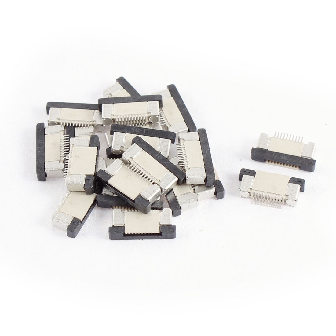 20Pcs Bas Port 10 Broches au Pas de 0.5 mm Connecteur connecteurs Nappe — free download