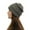 Dark Gray, variant on Dyfzdhu Women Solid Stitching Outdoor Warm Hats Crochet Knit Beanie Cap Peaked Khaki
