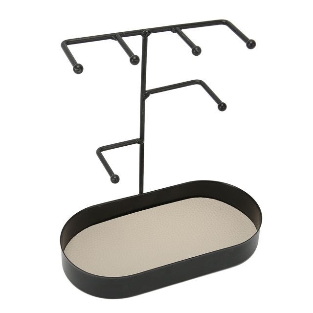 Soporte de joyería de nivel, soporte de joyería de 3 niveles, soporte para collar, soporte para exhibición de joyería, confiabilidad excepcional