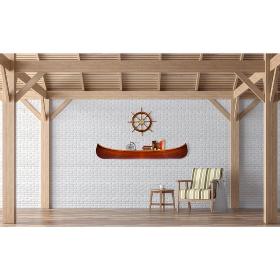 Display Half Canoe 9 ft