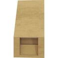 thumbnail image 4 of Ekena Millwork 5"W x 6"D x 10"H Olympic Rough Cedar Woodgrain TimberThane Knee Brace, Primed, 4 of 6