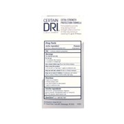 Certain Dri Extra Strength Clinical Solid Anti-Perspirant, 1.7 oz, 3 Pack