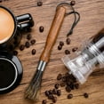 thumbnail image 3 of TidBay Long Handle Effective Coffee Machine Brush Wood Practical Dense Bristle Cleaning Brush for Coffee Shop, 3 of 8