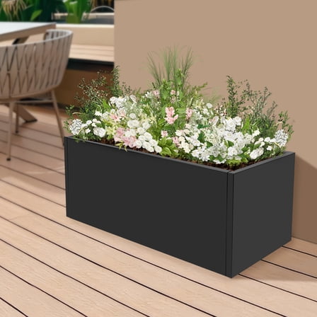 Multi-Functional Privacy Screen Panel with Stand, Outdoor Decorative Divider for Garden Balcony Patio, Freestanding, Brown, 1PC