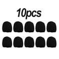 thumbnail image 2 of 10 Pcs Thick Handheld Stage Microphone Windscreen Foam Case Cover Karaoke Black, 2 of 9