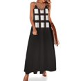 thumbnail image 1 of TEEZMINDED GRAPHIC TEES Vestido sin mangas Vestidos de noche para mujer Ropa de mujer Ropa de mujer Corea Vestido elegante para mujer, 1 of 7