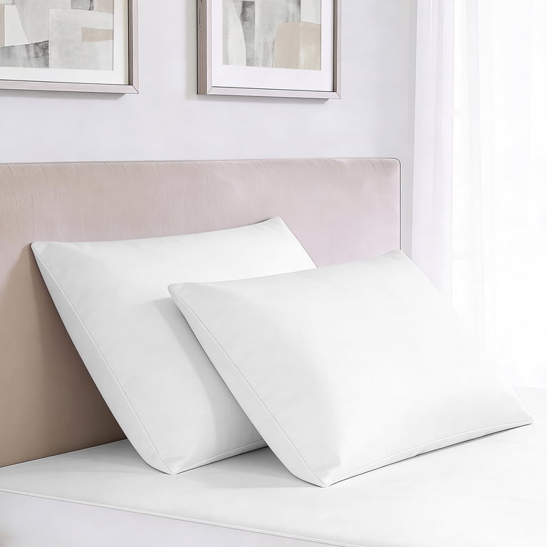 All-In-One Pillow Protector, 2-Pack, Standard/Queen, Waterproof photo 2